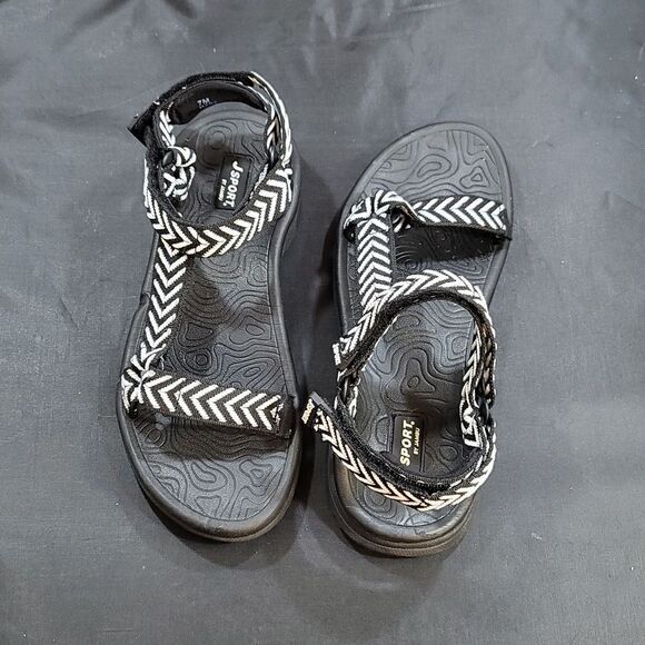 BRAND NEW JAMBU WOMENS JSPORT JETTY ENCODE VEGAN SANDALS KHAKI MESH SPORT SHOES - Picture 5 of 13